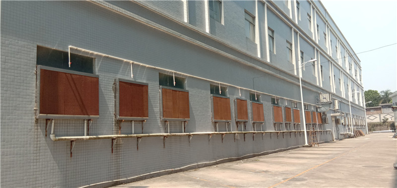 車間降溫福泰水簾風機方案